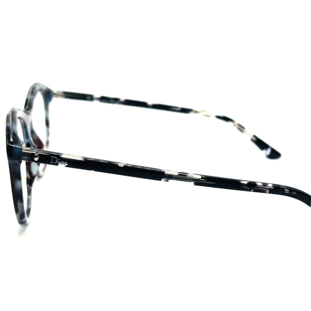 NEW CHRISTIAN DIOR MONTAIGNE 41 2B4 Blue Havana Eyeglasses 52mm 19 145 - Picture 5 of 8